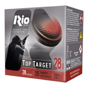 Rio Ammunition RC2875 Top Target 28 Gauge 2.75" 3/4 oz 7.5 Shot 25 Per Box/ 10 Case
