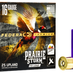 Federal PFX164FS6 Premium Prairie Storm FS 16Gauge 2.75" 1 1/8oz 6Shot 25 Per Box/10 Case
