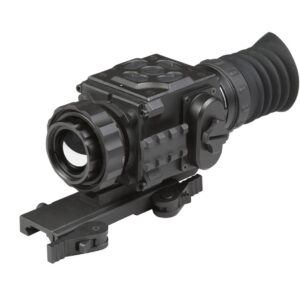 AGM Global Vision 3083455004SE21 Secutor TS25-384 Thermal Rifle Scope Black 1.2x 25mm Multi Reticle 384x288, 50Hz Resolution Zoom Digital 1x/2x/4x/PIP Features Rangefinder