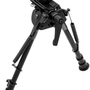 Truglo  Tac-Pod Pivot Bipod Black 6-9" Metal