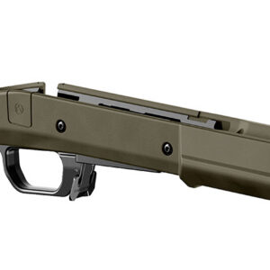 Magpul MAG1069-ODG-LT Hunter 110 Stock Fixed with Aluminum Bedding & Adj Comb OD Green Synthetic Savage 110 Short Action Left Hand