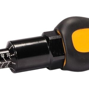 Lyman 7031300  Torque Wrench Black/Orange Steel Rubber Handle