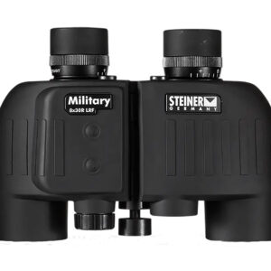 Steiner 2680 M830r Laser Rangefinder 8x 30mm Mil Radian Ranging Reticle, Floating Prism Auto Focus, Black Makrolon w/Rubber Armor