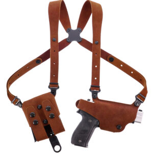 Galco CL2636 Classic Lite 2.0 Shoulder System Size Fits Chest Up To 56" Natural Leather Shoulder Fits Ruger LC Fits Ruger EC9 Right Hand