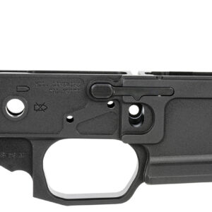 Sharps Bros SBLR08F Livewire Stripped Lower Multi-Caliber 7075-T6 Aluminum w/Black Anodized Finish Compatible w/Mil-Spec Internal Parts
