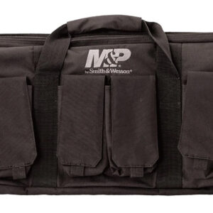 M&P Accessories 110025 Pro Tac Gun Case 42" Black Nylon w/ Full Length External Pocket & 6 Magazine Pouches