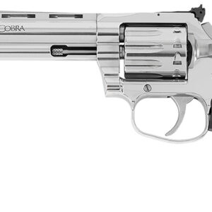 Colt Mfg KCOBRA22-SP6RFO King Cobra Target 22 LR 10rd 6" Stainless Steel Barrel, Cylinder & Frame, Black Hogue Overmolded Grips