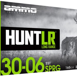 Ammo Inc 3006165SSTA20 Hunt Long Range 30-06Springfield 165gr Super Shock Tip 20 Per Box/10 Case