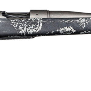 Christensen Arms 8010119000 Mesa FFT 7mm PRC 3+1 22" Threaded Barrel, Tungsten Gray Cerakote, Black with Gray Webbing Stock