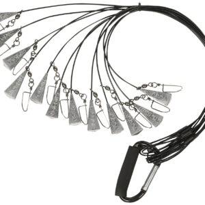 Higdon Outdoors 30330 Battleship Rig  Black 54" Long 12 Pack