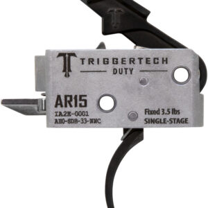 TriggerTech AH0SDB33NNC Duty  Curved Trigger Single-Stage 3.50 lbs Draw Weight Fits AR-15