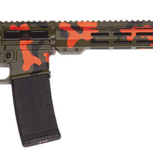 Great Lakes Firearms GL15223MCMP AR-15 Mission 223 Wylde 30+1 16", Deer Camp Camo Rec/15" M-Lok Handguard, Black Carbine Stock & A2 Grip, Muzzle Brake