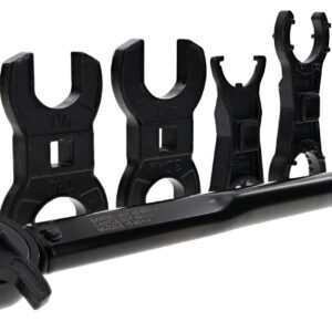 Wheeler 1196191 F.A.T. Wrench Set Black Steel