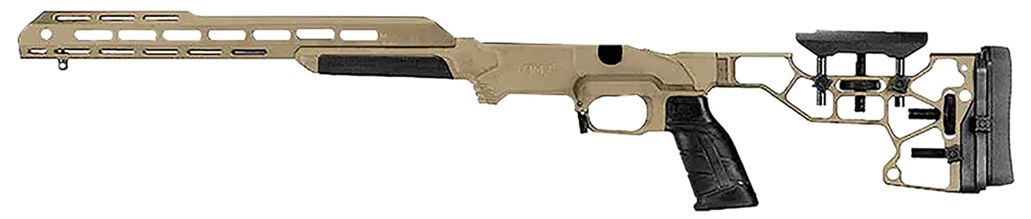 Mdt Sporting Goods Inc 104628FDE ESS Chassis FDE Fits Tikka T3 Left Hand