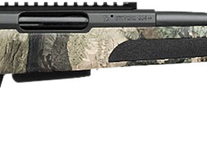 Stevens 19466 334 Bolt Action 6.5 Creedmoor 3+1 22" Camo/Dark Gray Carbon Steel Receiver Integrated Recoil Lug Ergonomic/Recoil Pad  Synthetic Stock Picatinny Rail Right Hand