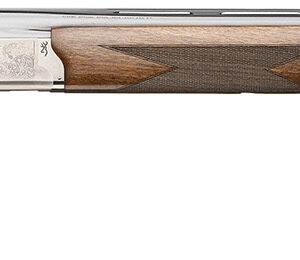 Browning 0183463005 Citori 825 12 Gauge Break Open 3" 2rd 26" Polished Blued Over/Under Vent Rib Barrel, Silver Nitride Stainless Steel Receiver, Fixed Black Walnut Stock