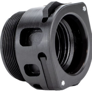 Kgm Suppressors A-QDA-DL  QD Adapter Fits 1.375"x24 Steel Nitride Black