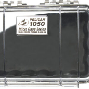 Pelican 1050025100 Micro Case Black/Clear Polycarbonate 7.99" Long