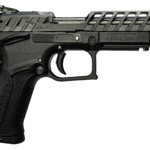 Grand Power 8588005808682 K22 X-Trim Mk23 22 LR 10+1 4.25" Black Barrel, Black Optic Cut/Serrated Slide, Black Steel Frame w/Beavertail, Interchangeable Backstrap Grip