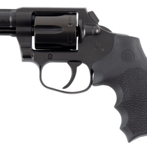 Colt Mfg COBRAMB2RNS Night Cobra  38 Special +P 6rd Shot 2" Black PVD Stainless Steel Barrel, Cylinder & Frame, Black Hogue Overmolded Grip, Exposed Hammer