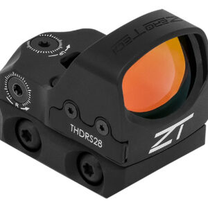Zero Tech Optics THDRS28L Thrive HD w/Low Mount Black 1x28mmx20mm, 3 MOA Red Dot Reticle Picatinny Rail/RMR Footprint Mount