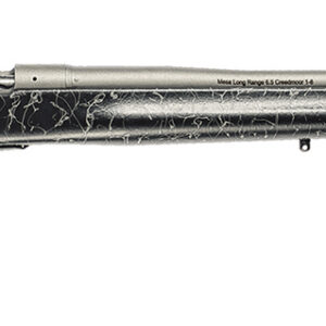 Christensen Arms 8010200201 Mesa Long Range 308 Win 4+1 16.25" Tungsten Gray Cerakote Threaded Barrel & Steel Drilled & Tapped Receiver, Black w/Gray Webbing Adj Cheek Riser Polymer Stock