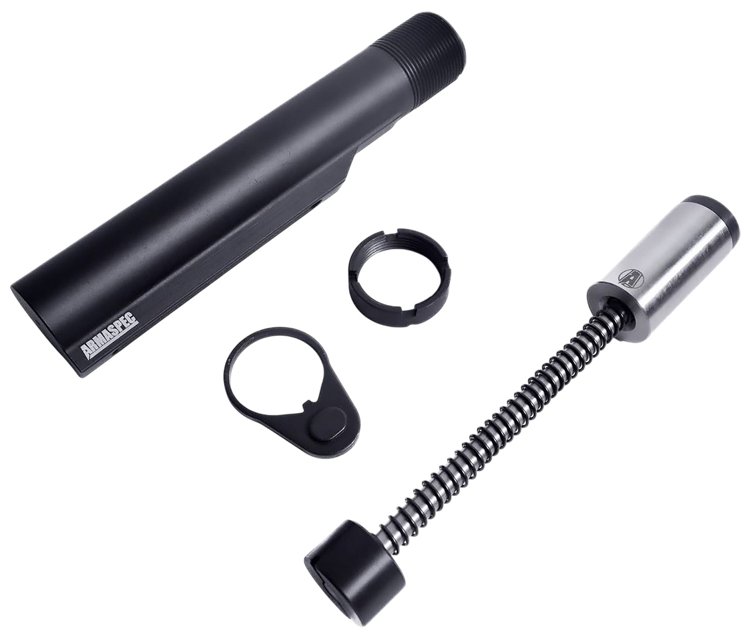 Armaspec ARM268-9 SMB-9 Buffer Kit Black/Silver AR-15 Gen3