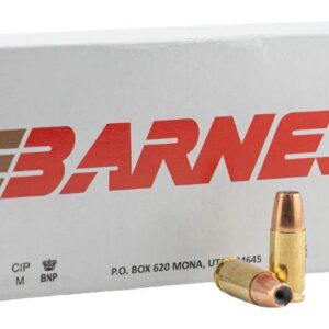 Barnes Bullets 32528   9mmLuger 115gr Semi Jacketed Hollow Point 20 Per Box/10 Case