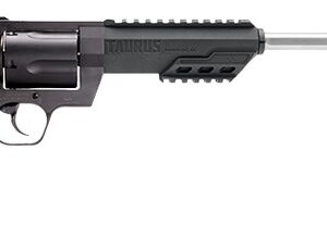 Taurus 2-350101RH Raging Hunter  Large 350 Legend 6 Shot 10.50" Overall Matte Black Picatinny Rail Barrel w/Muzzle Brake, Cylinder & Stainless Steel Frame, Transfer Bar Safety, Exposed Hammer