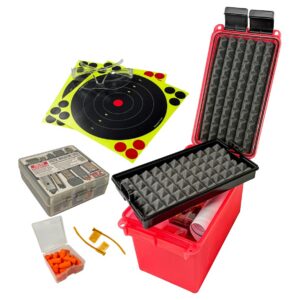 MTM PRK      PISTOL RANGE KIT           CLEAR RED