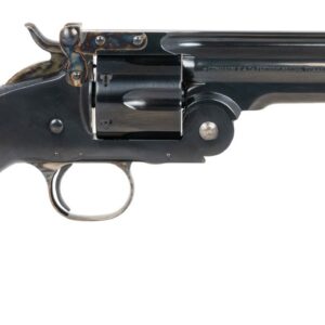 Cimarron CA855 Model 3 Schofield 45 Long Colt 6 Shot 5" Blued Steel Barrel, Cylinder & Frame, Walnut Grip, Manual Safety