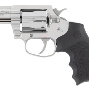 Colt Mfg KCOBRASB2RBBS King Cobra  Carry 357 Mag 6 Shot 2" Stainless Steel Barrel, Cylinder & Frame, Black Hogue Overmolded Grip