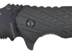 RUKO RUK0182SBBK 440C 3-1/4"SERRATED FOLDING BBPS