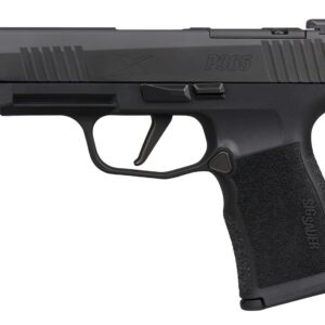 Sig Sauer 365XL9BXR3P15 P365XL Micro-Compact 9mm Luger 15+1 3.70" Black Barrel, Black Nitron Stainless Steel Optic Ready/Serrated Slide, Black Stainless Steel Frame w/Accessory Rail, Black X Polymer