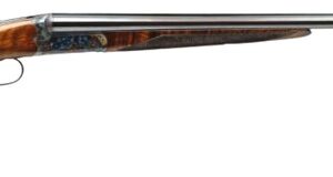 Dickinson LLC Estate Break Open 2.75" 2rd 28" Side By Side Barrel, True Bone-Charcoal Case Hardening Receiver, Turkish Walnut Stock