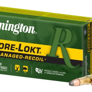 Remington Ammunition 27644 Managed-Recoil 30-30Win 125gr Soft Point Core Lokt 20 Per Box/10 Case