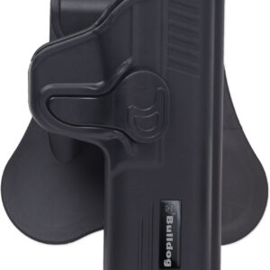 Bulldog RR1911C Rapid Release OWB Black Polymer Paddle Fits 1911 Fits 3" Barrel Right Hand
