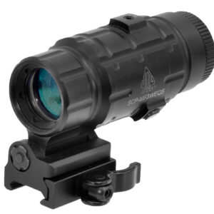 UTG SCPMF3WEQS 3x Magnifier  Black Anodized 37 mm