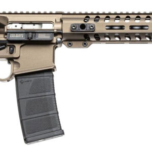Patriot Ordnance Factory 00910 Renegade +  223 Rem,5.56x45mm NATO 16.50" 30+1 Burnt Bronze 6 Position MFT BMS Minimalist Stock