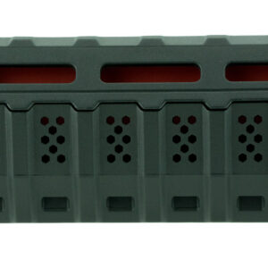Strike VIPERHGCBK Viper Carbine Length Handguard AR-Platform Black, Red Inserts Polymer