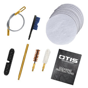 Otis FG70145 Patriot Cleaning Kit 45 Cal Pistol/ 15 Pieces Yellow Plastic Box Case