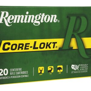 Remington Ammunition 27657 Core-Lokt 6.5Creedmoor 140gr Pointed Soft Point Core-Lokt 20 Per Box/10 Case