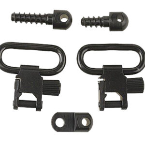 Uncle Mike's 14612 Super Swivel Quick Detach 115 RUG Tri-Lock Blued 1" Loop for Ruger 10/22