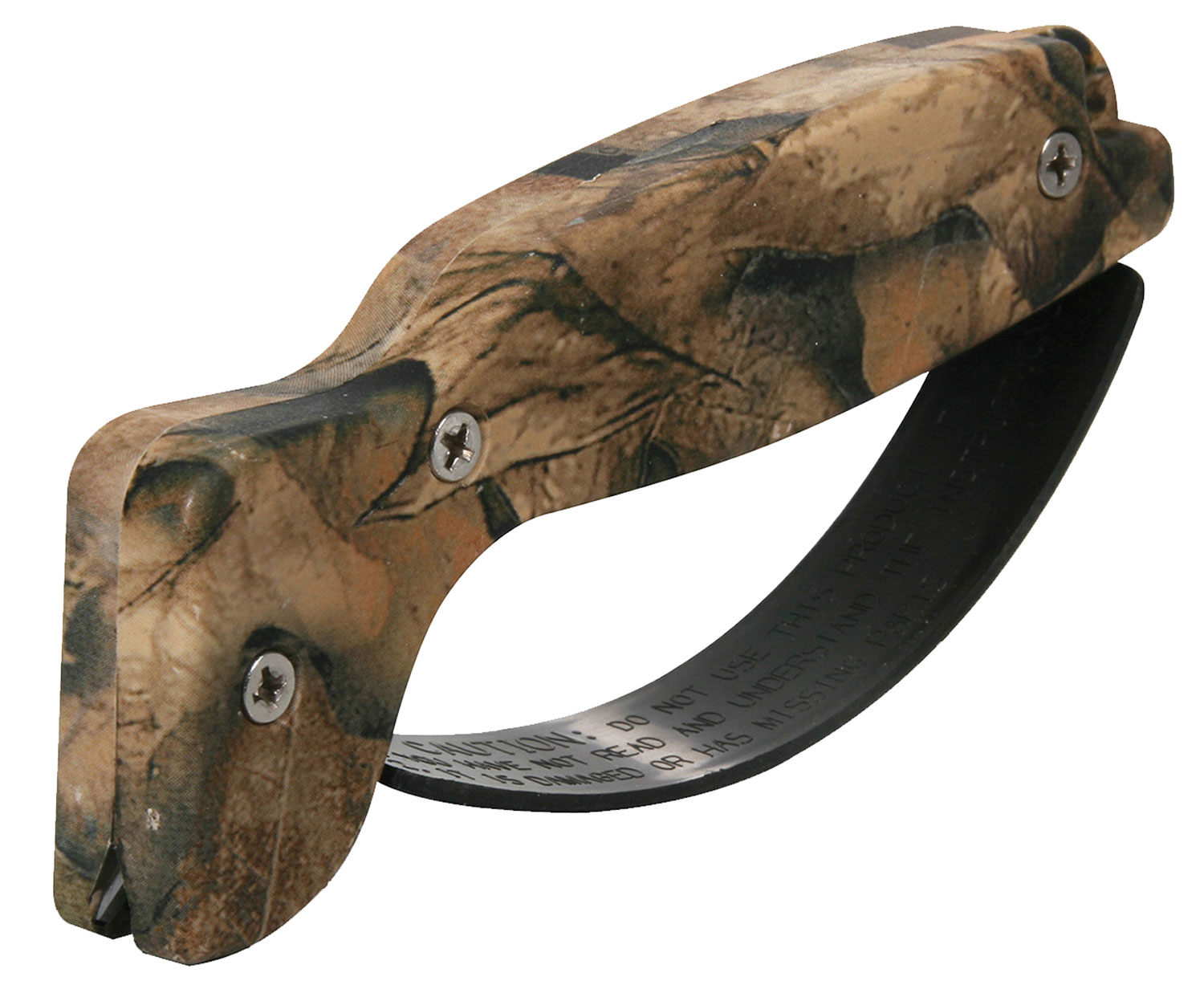 AccuSharp 005C Sharpener Hand Held Hard Diamond Sharpener Ergonomic Camo Handle