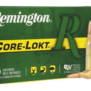 Remington Ammunition 27802 Core-Lokt 243Win 100gr Pointed Soft Point Core-Lokt 20 Per Box/10 Case