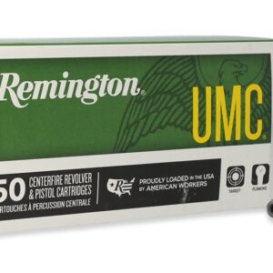 Remington Ammunition 23754 UMC  38Special+P 125gr Semi Jacketed Hollow Point 50 Per Box/10 Case