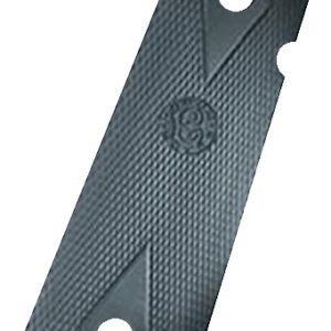 Hogue 45010 OverMolded Grip Panels Black Rubber for 1911 Government
