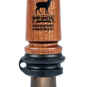 Primos 721 Hardwood Fawn Bleat Open Call Fawn Sounds Attracts Deer Brown Hardwood