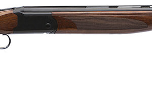 Stevens 22165 555  Full Size 12 Gauge Break Open 3" 2rd 28" Black Satin Over/Under Vent Rib Barrel, Satin Black Aluminum Receiver, Fixed Turkish Walnut Stock, Ambidextrous