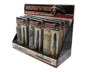 CBG HUMVEE NCK KNF DSPLY 12PC W/STH